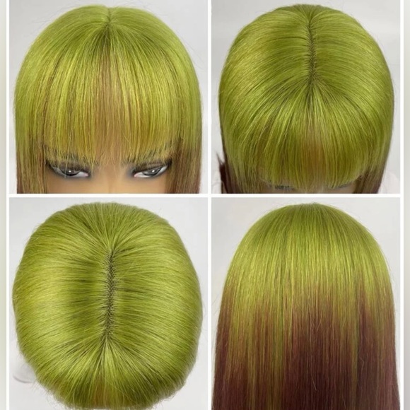 4*1 T-Part Lace Front 150% Density Medium Straight Human Hair Wig With 16inch - Picture 3 of 4